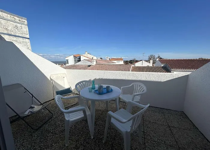 Appartement 2 Pieces Avec Balcon Et Parking Prive - Fr-1-224b-71 Noirmoutier-en-l'Île